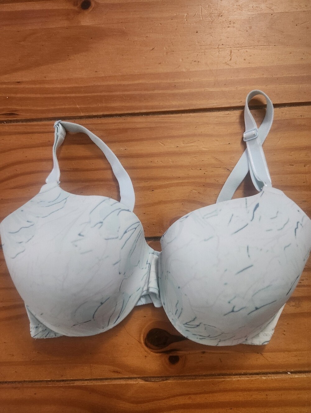 Warner's Patterned Bra Multi Color Size 38C